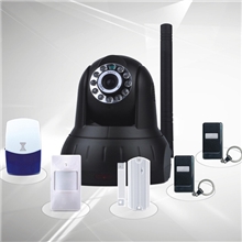 智能家居监控录像报警器，GSM报警/现场报警手机操远程操控