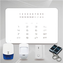 家用电话或GSM手机卡，无线红外线电子防盗报警器