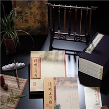 清明上河图丝绸邮票珍藏册