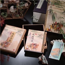 盛唐诗韵丝绸邮票珍藏本