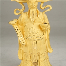 绒沙金工艺品财源滚滚财神中秋节开业礼品招财升迁礼物