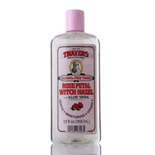 批发Thayers金缕梅玫瑰花瓣芦荟爽肤水355ml无酒精