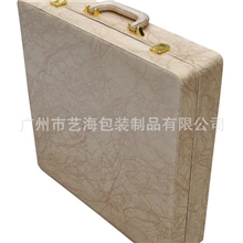 皮盒厂家批发石头纹皮质大号礼品盒手提礼品盒皮盒PU盒礼品盒