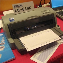 原装正品爱普生630K发票票据针式打印机
