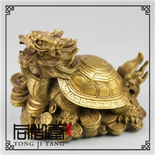 批发供应铜龙龟镇宅化煞增人缘化小人口舌太极龙头龟摆件