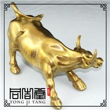 批发旺财华尔街铜牛适合炒股金融之招财风水吉祥物