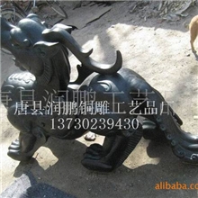 供应动物铜雕塑，铸铜瑞兽貔貅，铜貔貅，神兽貔貅，铜藏獒