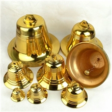 厂家直销纯铜风铃铜钟铜铃铛化五黄二黑病符星大中小号挂件