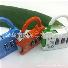 卡通密码锁/箱包锁/防盗小锁/旅行箱锁／密码锁厂家