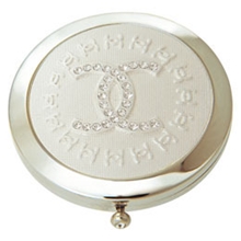 供应金属化妆镜,粉盒镜子，椭圆化妆镜,高档金属化妆镜