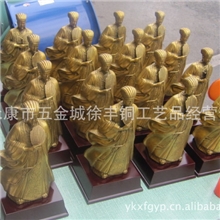 【徐丰铜器】批发工艺品佛像诸葛亮铜孔明神机妙算