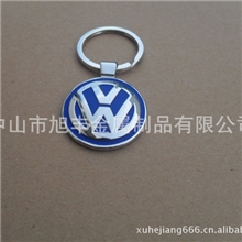 锌合金汽车钥匙扣汽车皮具钥匙扣，车标钥匙扣，钢丝绳钥匙扣