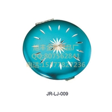 厂家批发塑料镜单面镜化妆镜口袋化妆镜子便携折叠化妆镜