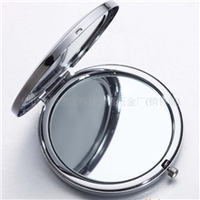 厂家直销高档化妆镜仿金黑铬古铜铬色电镀金属化妆镜