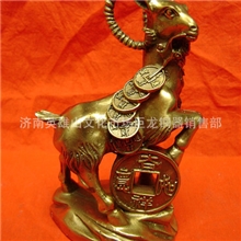 金属工艺品批发铜器摆件家居饰品佛教用品铜羊风水用品厂家直销