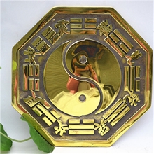 金属工艺品批发厂家直销铜八卦镜凹凸镜佛教风水用品铜器摆件