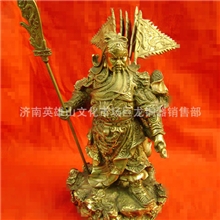 铜器摆件关公武财神摆件金属工艺品批发佛教用品厂家直销家居饰品