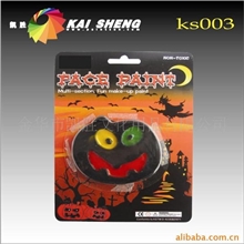 2014年厂家直销球迷脸彩、万圣节脸彩、油彩、人体彩绘