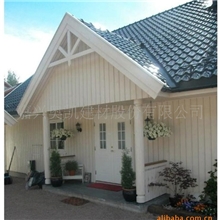 PVC塑料外墙挂板-欧美风格外墙装饰板塑料挂板