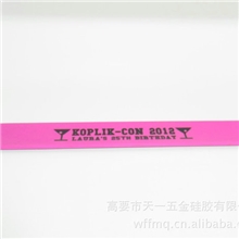 长期供应腕带硅胶啪啪圈各种印字啪啪圈