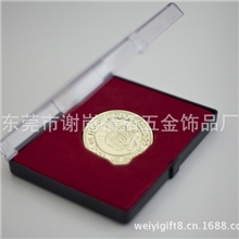 热销推荐金属纪念币合金双面LOGO立体纪念钱币仿古钱币