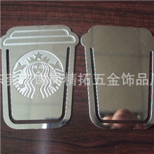 五金工厂制作腐蚀书签金属镂空书签铜质电镀书签不锈钢书签