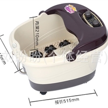 朗悦足浴盆LY-816六个电动滚轮冲浪加热手提式可调温