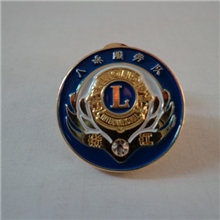 厂家直销、金属徽章制作|狮子会徽章|纪念徽章|马口胸章|品质优良