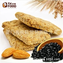 台湾进口食品批发老杨麦芝杏方块酥进口饼干休闲特产零食450g