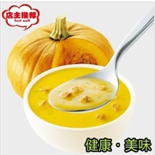 三点一刻台湾进口食品批发3点1刻田园南瓜浓汤营养早餐零食72g