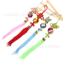 幸运球中国结挂件批发小中国结生产厂家流苏中国结新款多种颜色