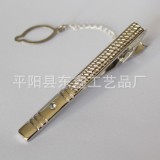 热销平阳高档领带夹创意音符铜领带夹定制领带夹金属装饰