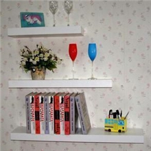 墙上装饰架书架置物架组合隔板一字搁板壁挂架