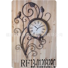 欧式铁艺时钟时钟创意时钟批发工艺时钟数字时钟欧式时钟