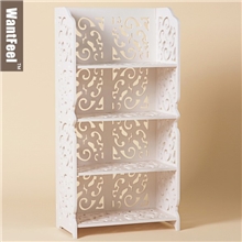 厂家批发木塑板雕花置物架，浴室架花架40厘米，发货方便费用低