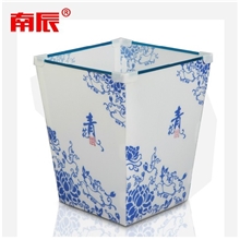 【伙拼】南辰DIY塑料可折叠家居办公室垃圾桶收纳桶