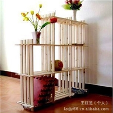 8格架/实木书架/陈列架/置物架/