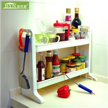 宝优妮厨房置物架调味品置物架收纳架层架酒水饮料收纳架