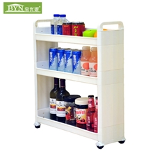 宝优妮厨房置物架收纳架调味架调料架三层储物架厨房餐饮用具