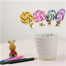 FUNJOY创意橡皮韩国文具批发迷你棒棒糖橡皮厂家直销00561