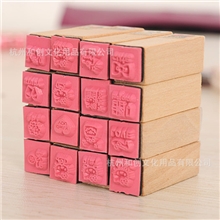 FUN&JOY韩国文具混批可爱hellokitty一盒四个装印章.-96532