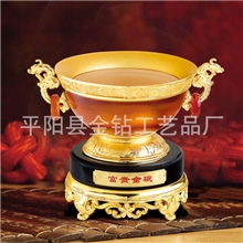 厂家直销富贵金碗琉璃碗精精摆件琉璃等件价格优惠质量可靠