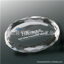 【高档】水晶玻璃纸镇镇纸送男友送老公送女友送老婆生日礼物