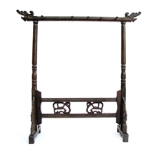 【镇店之宝】小号龙头笔架*12针*鸡翅木*质量超好，非劣质笔架