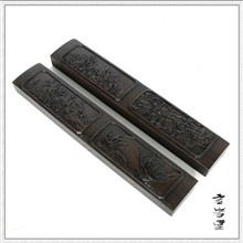 【宏岩堂】中号四合一镇纸*梅兰竹菊镇纸*黑梓木*诚招批发代理商