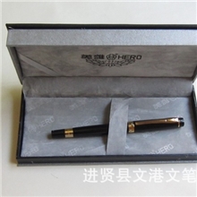 特价供应正品盒装HERO英雄钢笔3802墨水笔特细礼品钢笔