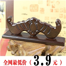 百宝堂正品文房四宝笔搁笔山红木笔架厂家直销全网最低批发价