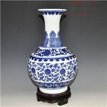 多款可选景德镇装饰青花花瓶陶瓷器仿古清三代博古架工艺品摆件