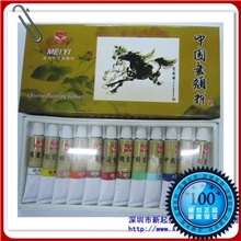 2013文化用品东莞美术颜料【正品马利】中国画颜料12ml5支装