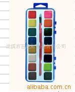 供应颜料半干水彩美术颜料水彩颜料套装塑料颜料半干颜料